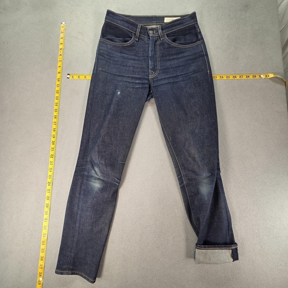 Imogene Willie Jeans Womens 28 Selvedge Blue Dark Wash High Rise Skinny